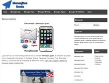 Tablet Screenshot of mensajitos-gratis.com